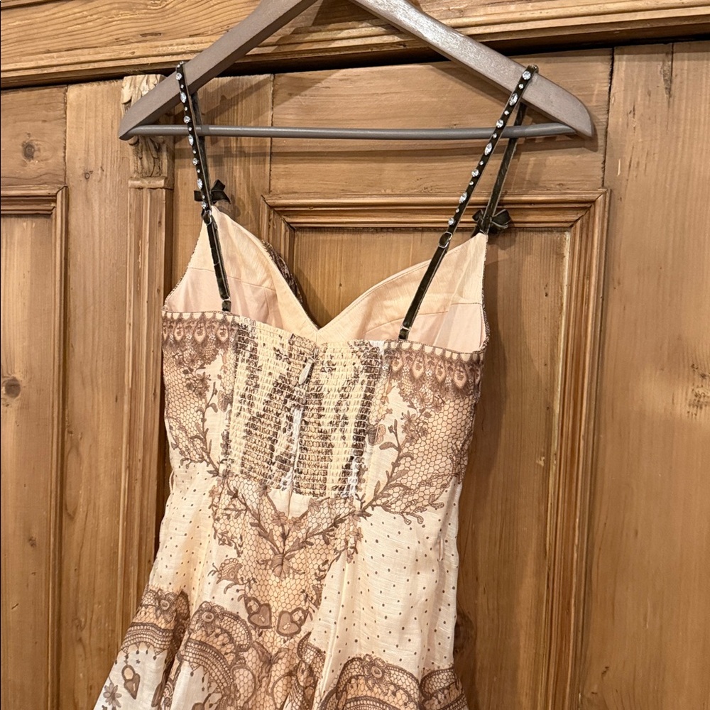 Zimmermann Crush Twist Front Midi Dress - Picture 12 of 15